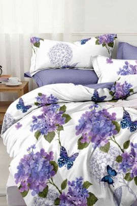 Постельное белье из поплина на молнии - Мальта