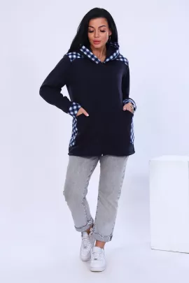 Толстовка 93648 синий последний размер