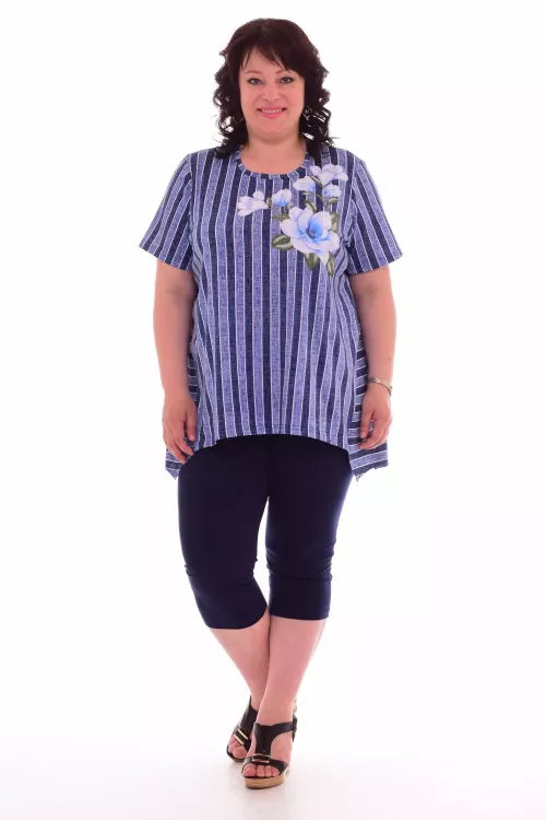 Пижама женская 5-217 (голубой)