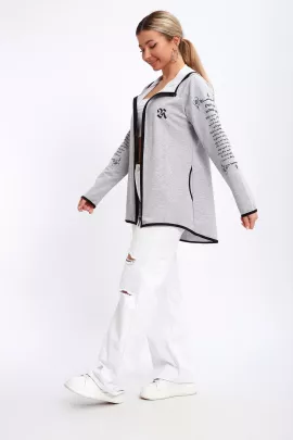 Туника женская 221520 серая последний размер