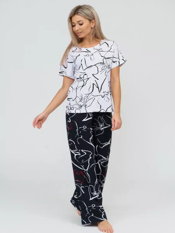 Костюм женский с брюками 452371