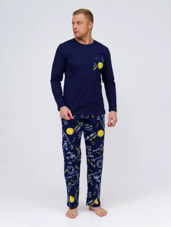 Костюм мужской Смайл (синий)