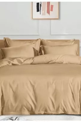 Постельное белье поплин гладкокрашенный - Слоновая кость