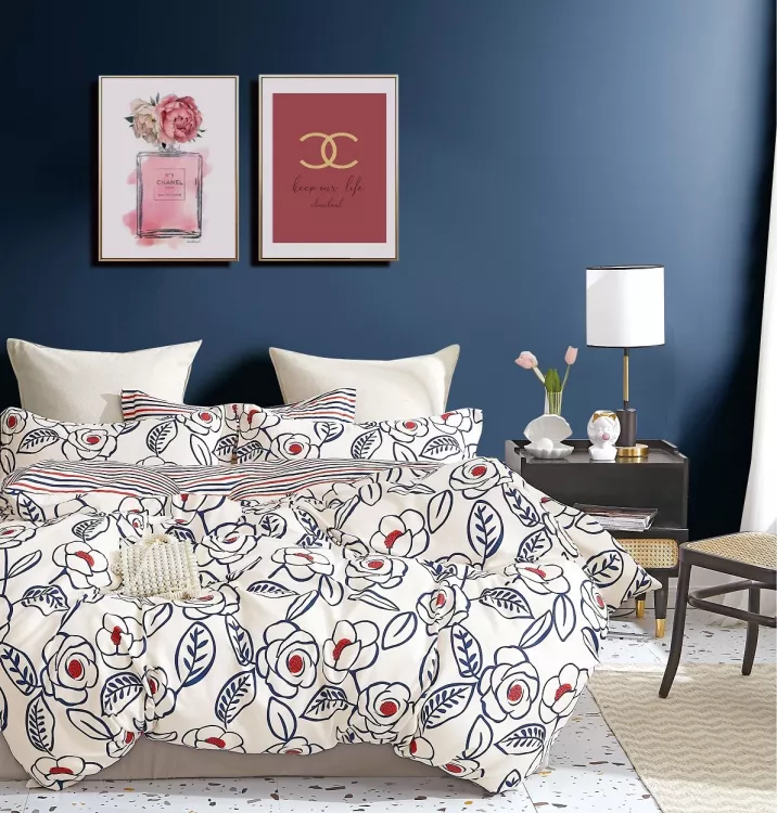 Постельное белье поплин эксклюзив на молнии - Мари