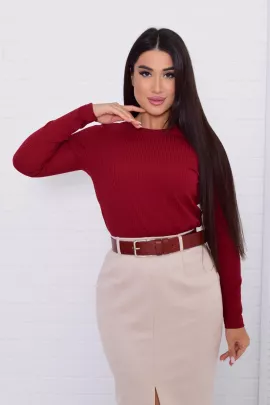 *Джемпер женский Ф-3-038в (бордо)