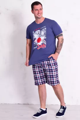 Пижама мужская 9-209 (синий)