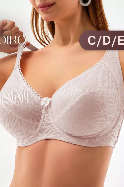 Бюстгальтер 21391 мягкий кружевной на косточках OIRO