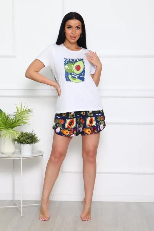 Костюм с шортами Авокадо 3