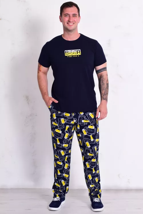 Пижама мужская 9-207 (темно-синий)
