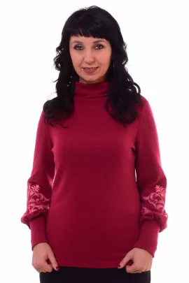 *Джемпер женский Ф-3-06в (бордо),