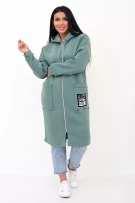 Толстовка женская 9866 (светло зеленый)