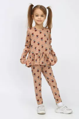 Костюм детский Крошка Енот бежевый последний размер