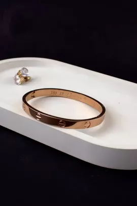 Стальной браслет Картье Love + Подарок