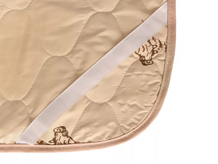 Наматрасник шерсть тик