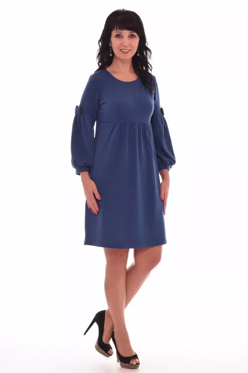 *Платье женское Ф-1-07а Аврора (индиго)
