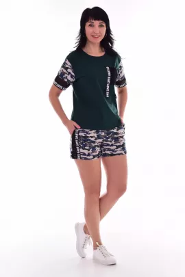 Пижама женская 5-262 (зеленый)