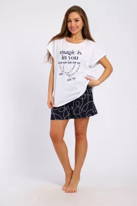 Костюм с шортами женский 393180