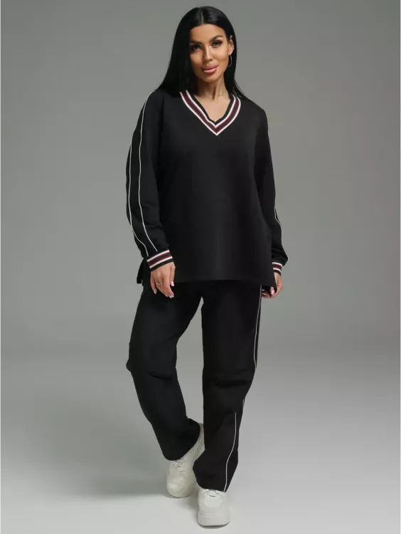 Акцент костюм женский (черный)