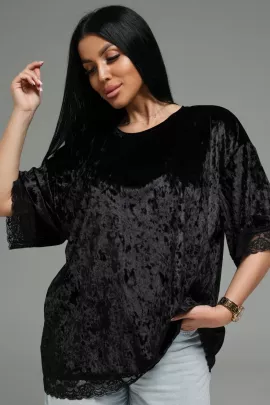 Андреа футболка женская (черный)