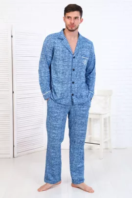 Пижама мужская 9-194в (синий)