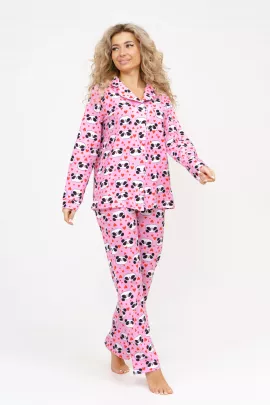 Пижама Панда розовый последний размер
