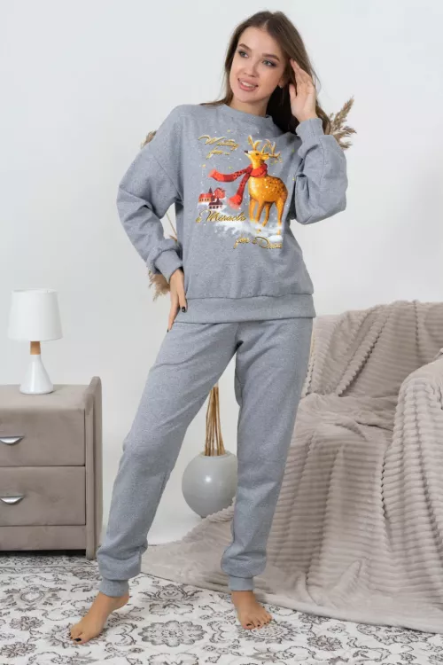 Костюм Волшебный олень серый последний размер