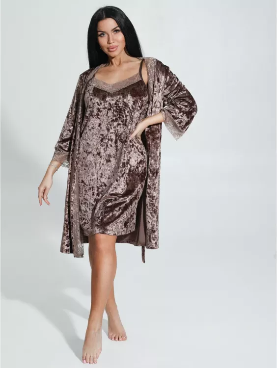 Малахит пеньюар (кофе)