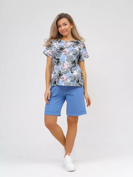 Костюм с шортами женский 314197