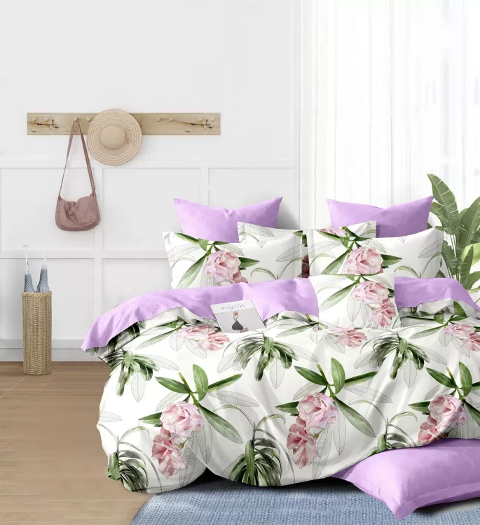 Постельное белье поплин эксклюзив на молнии - Бриджит