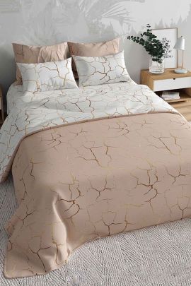 КПБ бязь Премиум - Кракле Пудра