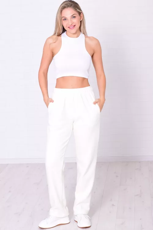 Брюки женские 8-048н (молоко)