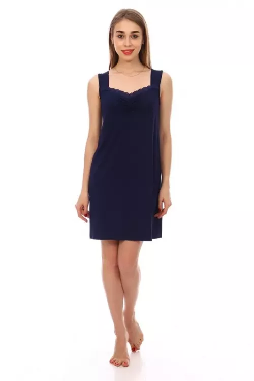 Сорочка Анжелика ТС темно-синий последний размер