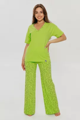 Матильда пижама женская (салатовый)