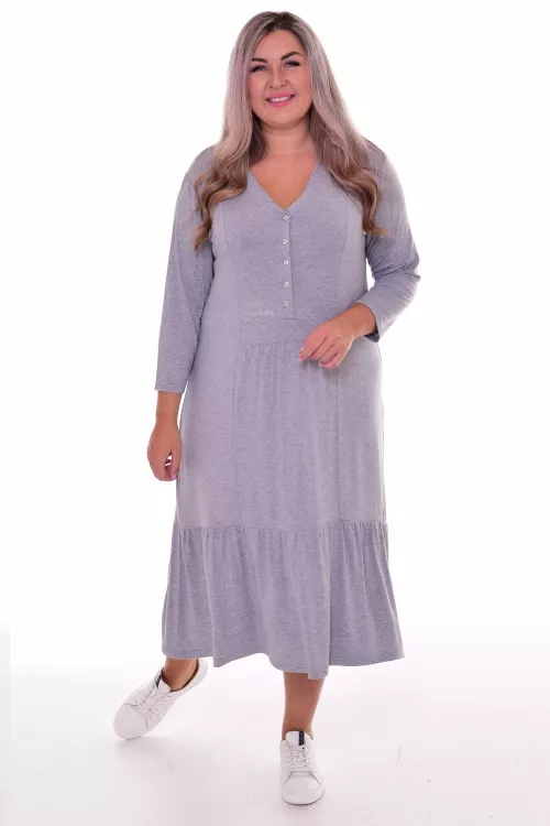 *Платье женское Ф-1-071з (серый)
