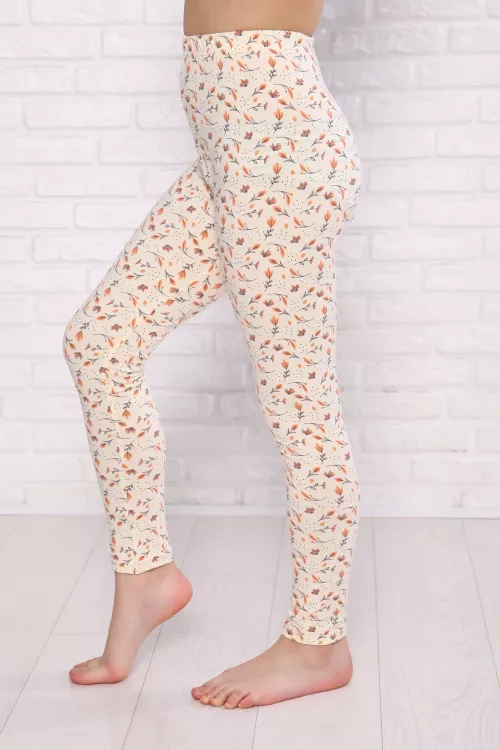 Лосины Листики длинные детские