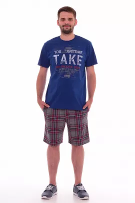 Пижама мужская 9-103б (синий)