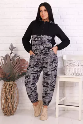 Костюм 6327 серый последний размер