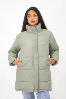 Удлиненная женская куртка осень-весна Лайт арт.151 последний размер