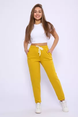 Брюки женские 8-038о (горчица)