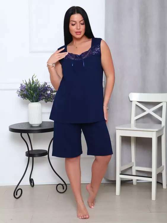 Пижама 70 П (синий)