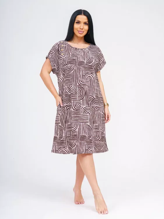 Грета(шоколад) туника