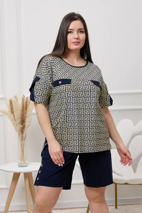 Костюм с шортами женский 625741