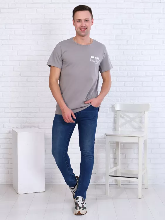 Дэнис (серый) футболка