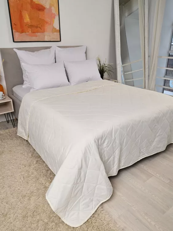 Покрывало Элегант - Молочный