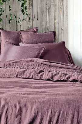 Постельное белье вареный хлопок - Пыльная роза