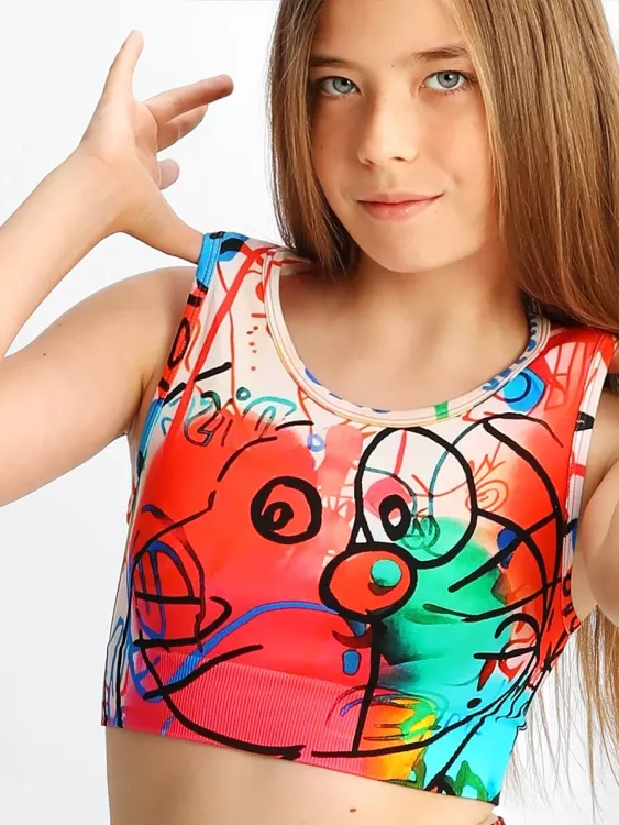 Топ для девочки Соль&Перец SP8237CH